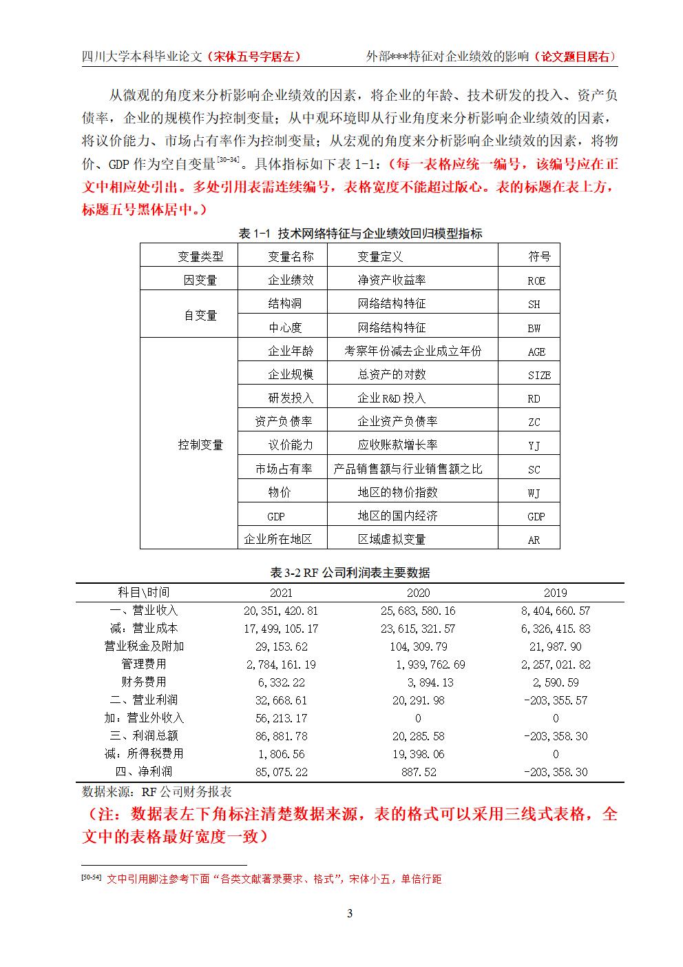 四川大学高等学历继续教育本科生毕业论文（设计）格式样本（结尾增加AI声明)附件预览图片